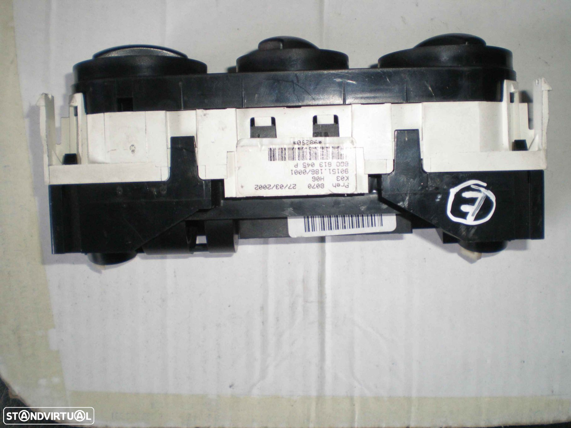 Comando Sofagem 6Q0819445 VW POLO 2002 BEHR - 2