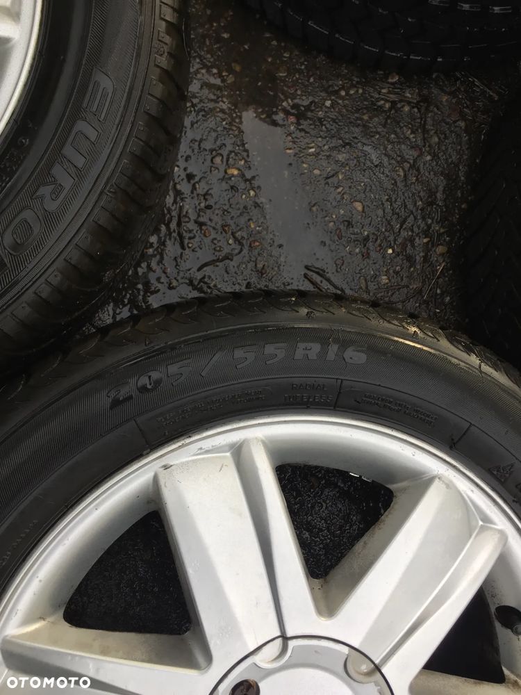 ALUFELGI 5x Koła RENAULT 16' 205/55 - Megane II - opony zimowe - 4