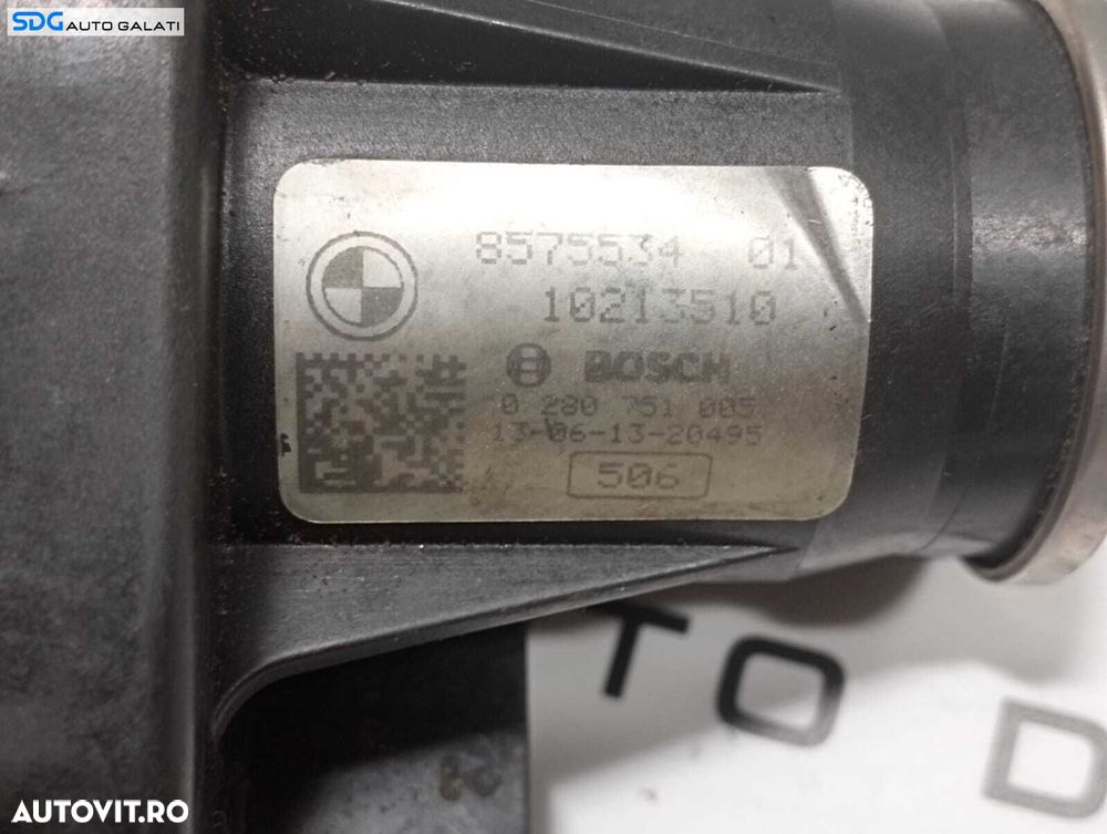 Motoras Actuator Clapete de la Galerie Admisie Aer BMW X3 E83 2.0 D 2003 - 2011 Cod 8575534 8575534-01 10213510 0280751005 [M6563] - 3