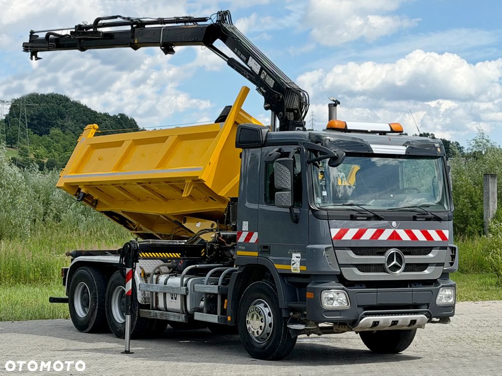 Mercedes-Benz ACTROS 2636 * HIAB 122 B-2 HIDUO + PILOT + BORDMATIC *6x4*STAN BDB - 5