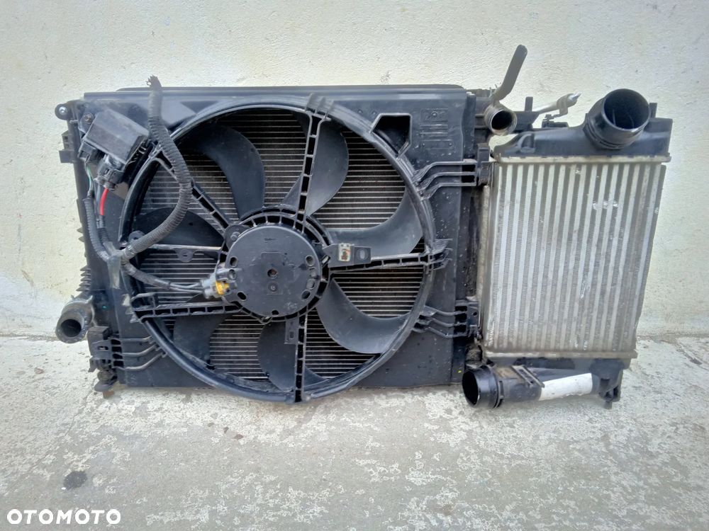 RENAULT SCENIC IV  - PAS PRZEDNI CHŁODNICE WENTYLA - 4