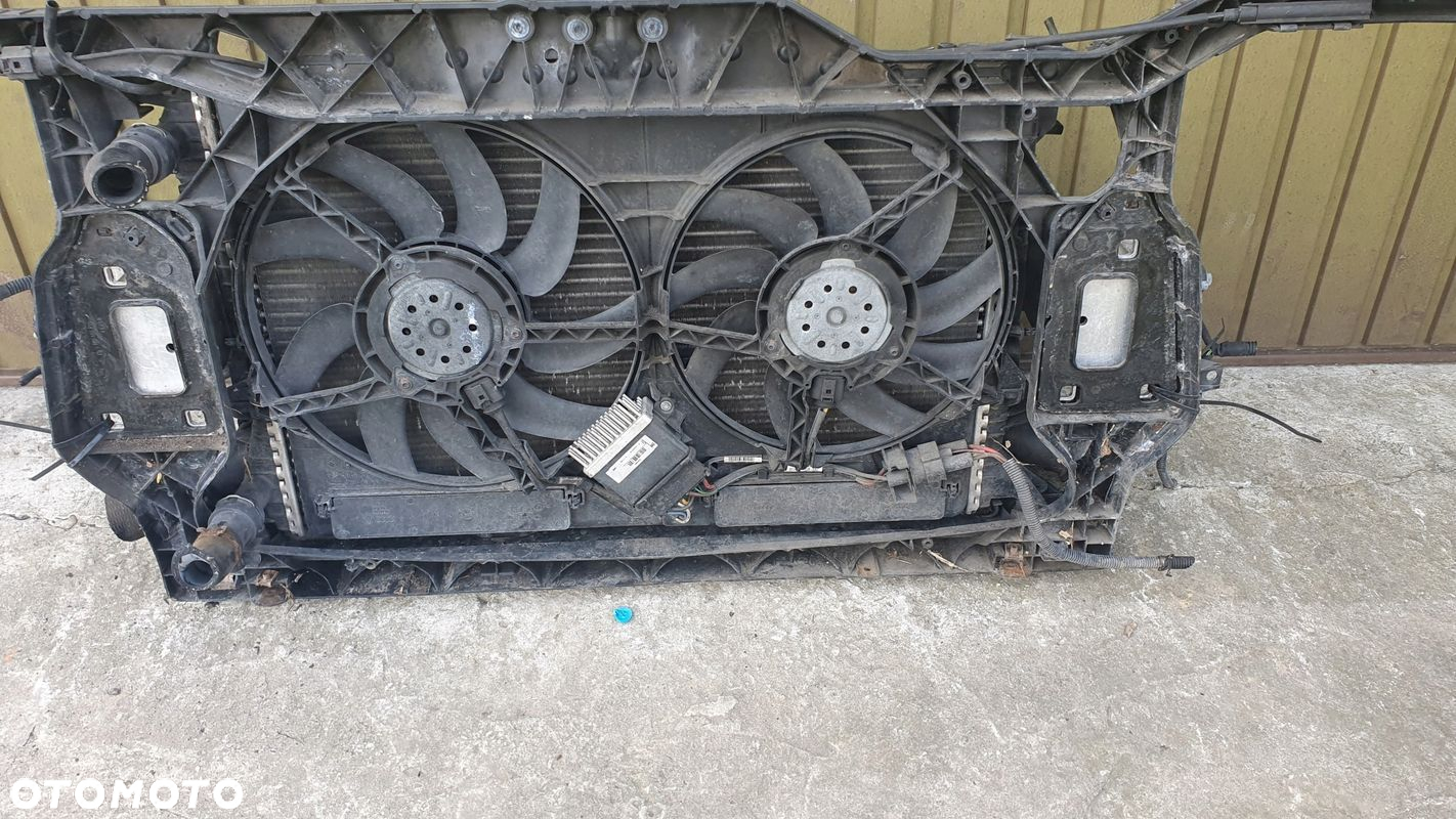 Audi A4 B8 8K0 07-12 2.0 TDI pas przedni chłodnice wzmocnienie wentylatory - 8