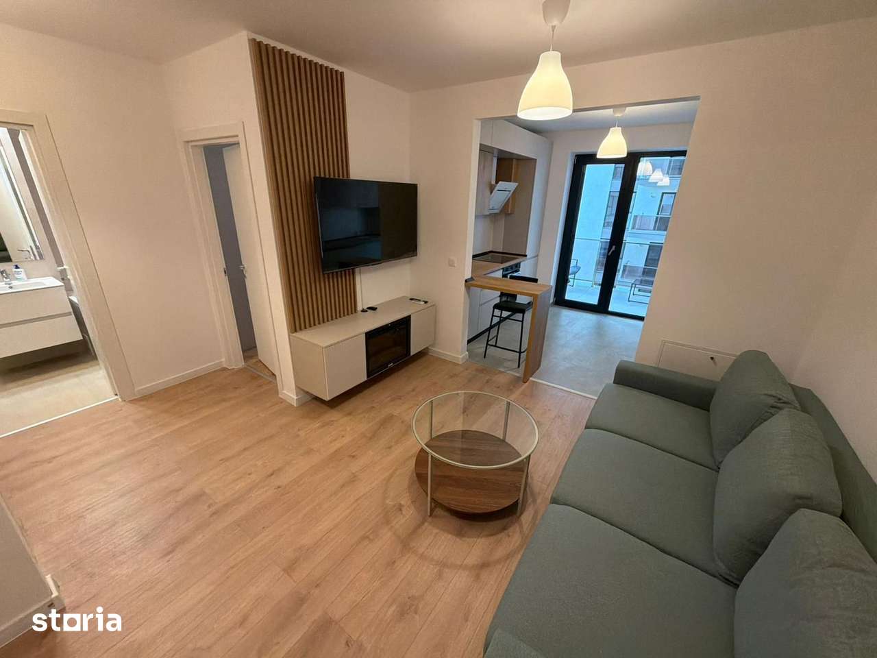 2 camere | bloc nou | parcare | prima inchiriere | Hils Titanium — fotografia 1