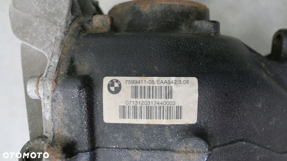 bmw f20 f21 f22 f23 f34 dyferencjał dyfer tył tylny 3.08 7599411 - 2