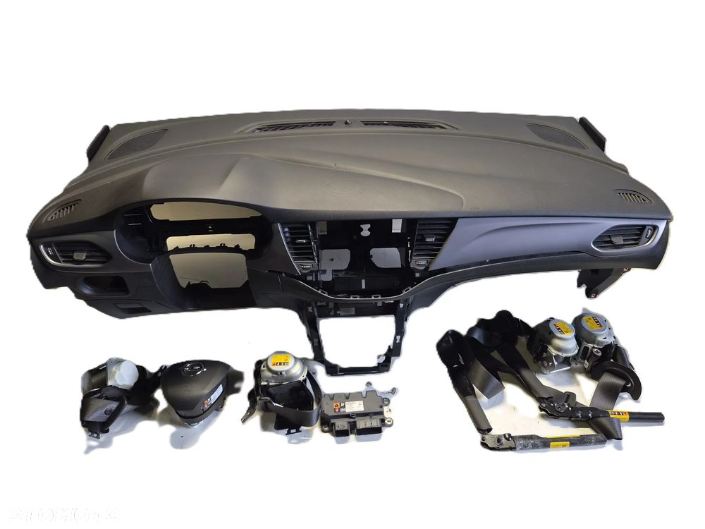 Konsola deska airbag komplet Opel Astra k eur - 2
