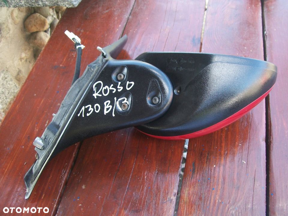 Lusterko prawe Alfa 147 5 pinów 130B/B Rosso europa - 2