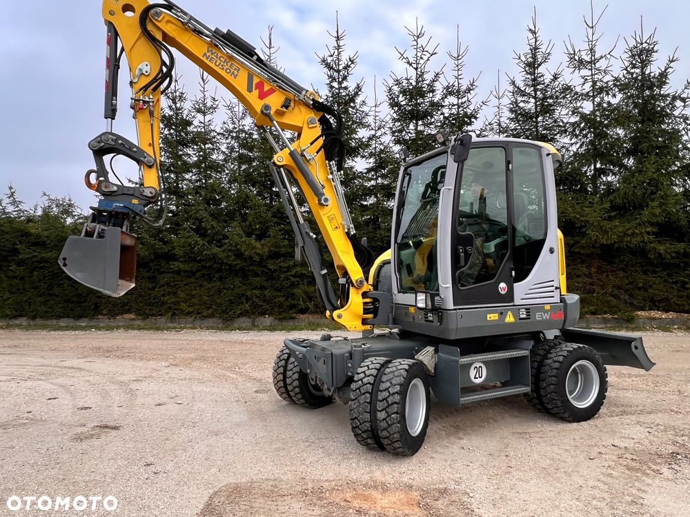Wacker Neuson EW65 Koparka Kołowa 7 TON Pług Ramię Long 3 Łamane KLIMA,MS03 HYDRAULICZNE - 2