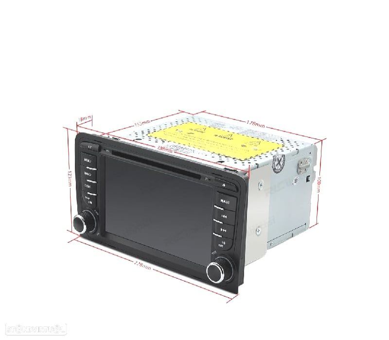 AUTO RADIO GPS ANDROID 12 PARA AUDI A3 8P 8PA SPORTBACK 03-12 B - 5