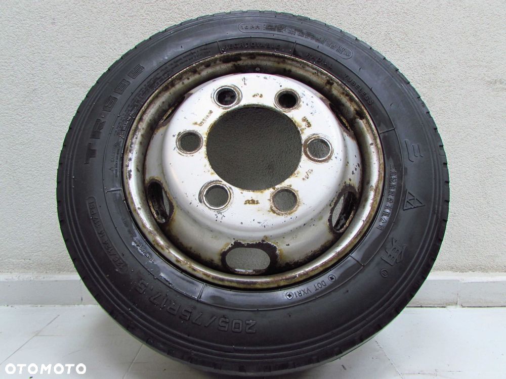 MITSUBISHI CANTER FUSO 7C 07-21 KOLO FELGA ZAPAS 6x220 17,5X6 205/75R17,5 - 2