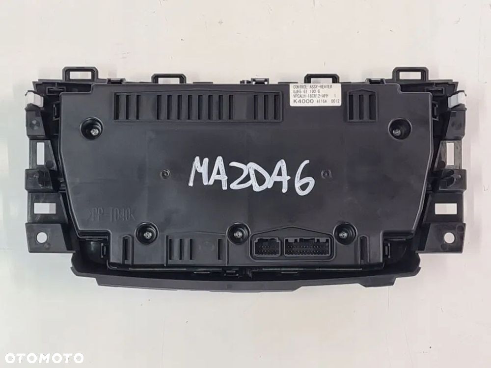 PANEL KLIMATYZACJI MAZDA 6 III GJH561190 - 4