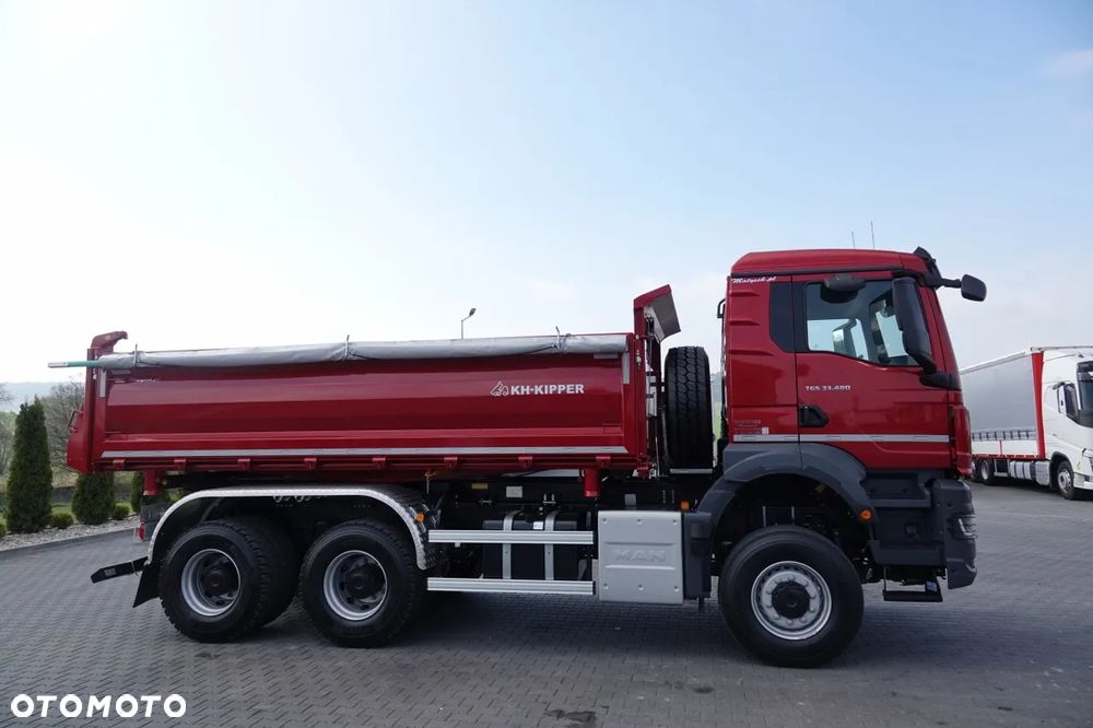 MAN TGS 33.480 / 6X6 / WYWROTKA 3 STRONNA / BORDMATIC / KH KIPPER / AUTOMAT / HARDOX  / BOGATA OPCJA / FABRYCZNIE NOWY / 2026 - 23
