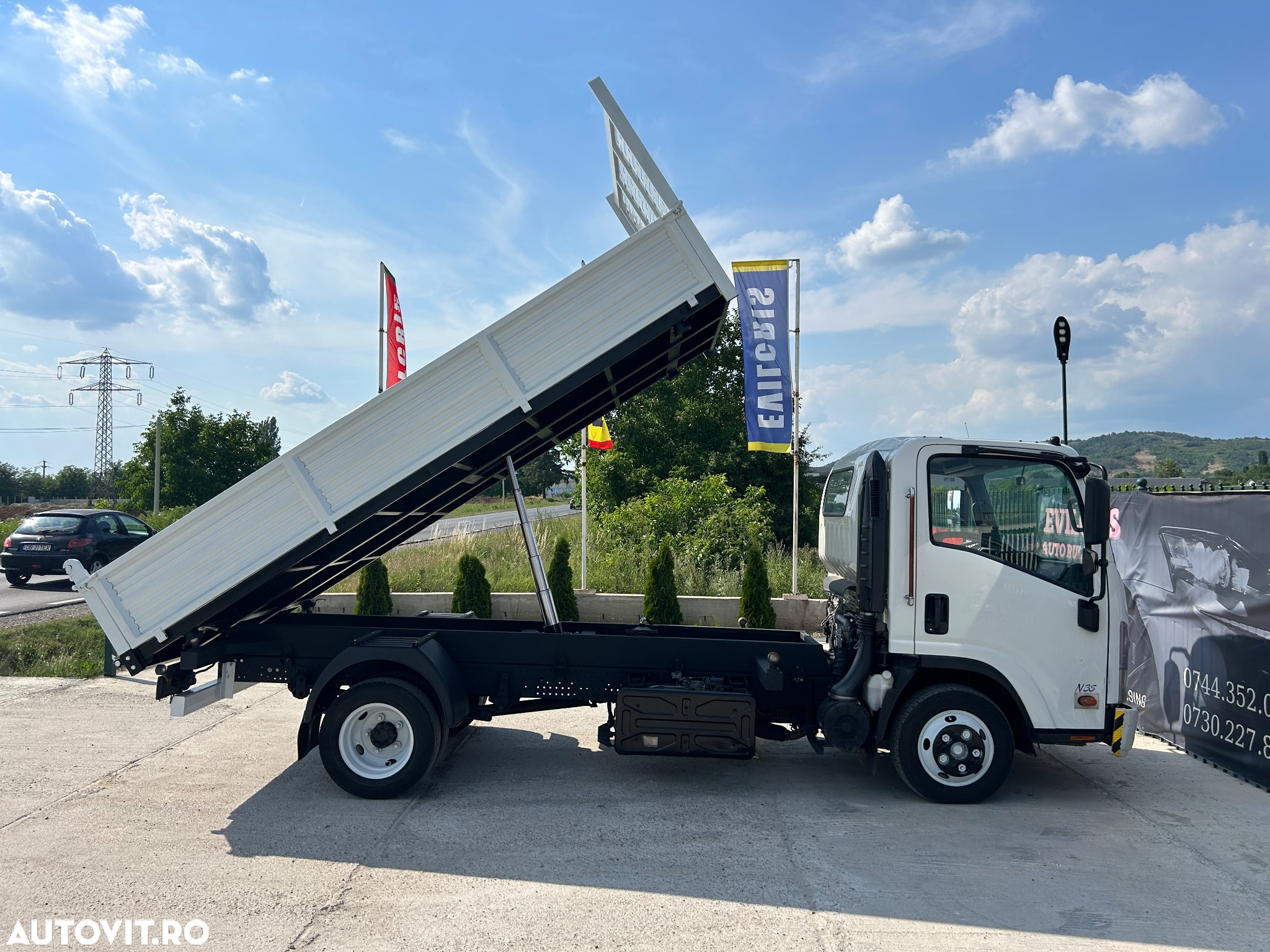 Isuzu N35 BASCULABIL 3 PARTI 4.2 m - 9