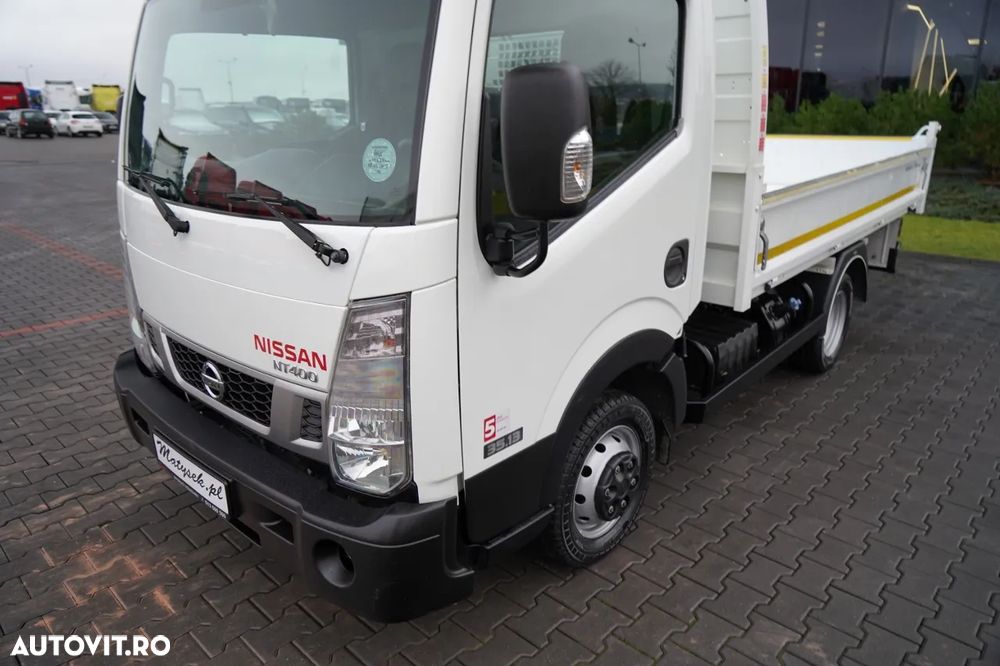 Nissan CABSTAR NT 400 / BASCULATOR SPATE / DUBLU / MANUAL / IMPORTAT - 15
