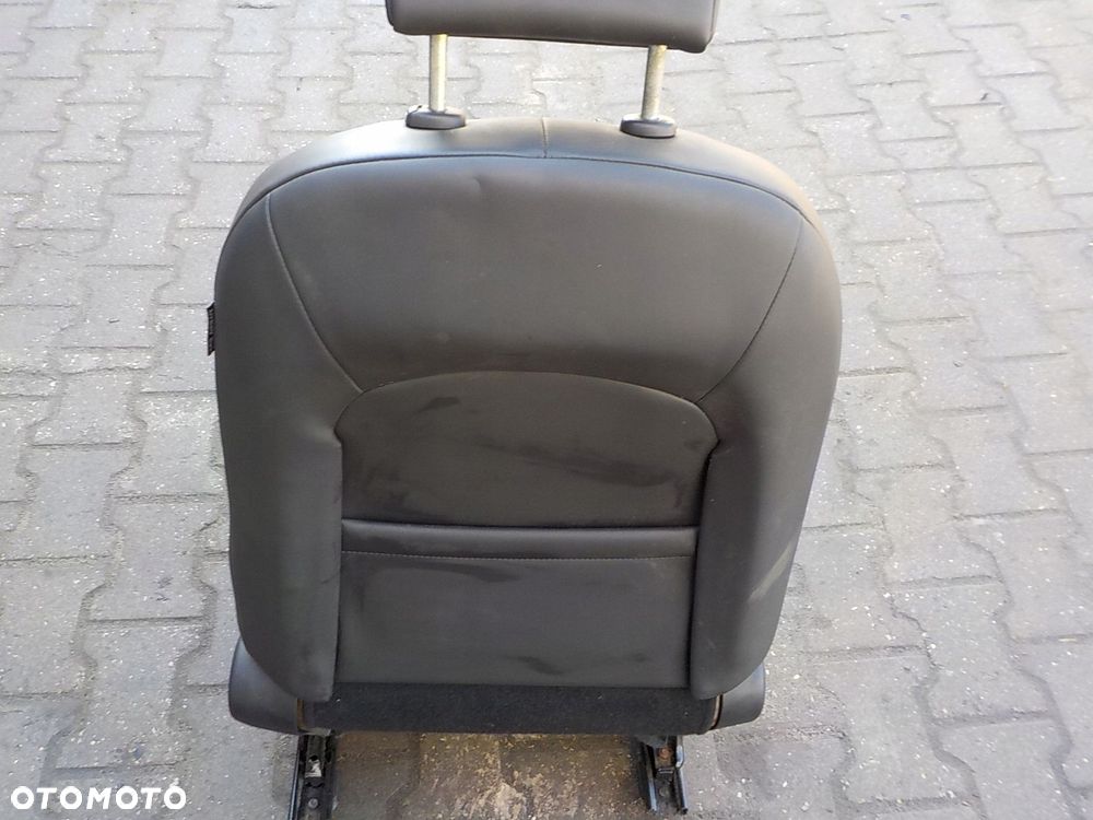 NISSAN QASHQAI J10 FOTEL KIEROWCY SKÓRZANY LEWY PRZÓD PRZEDNI SKÓRA - 6