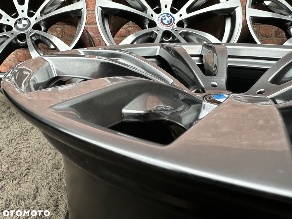 Oryginalne felgi BMW 20 M pakiet 5x120 X5 F15 Styling 469 E70 E53 X6 E71 F16 F01 E38 E60 E65 SUV 10j ET40 11j ET37 7846790 74.1mm 7846791 alufelgi Shadow Chrome - 17