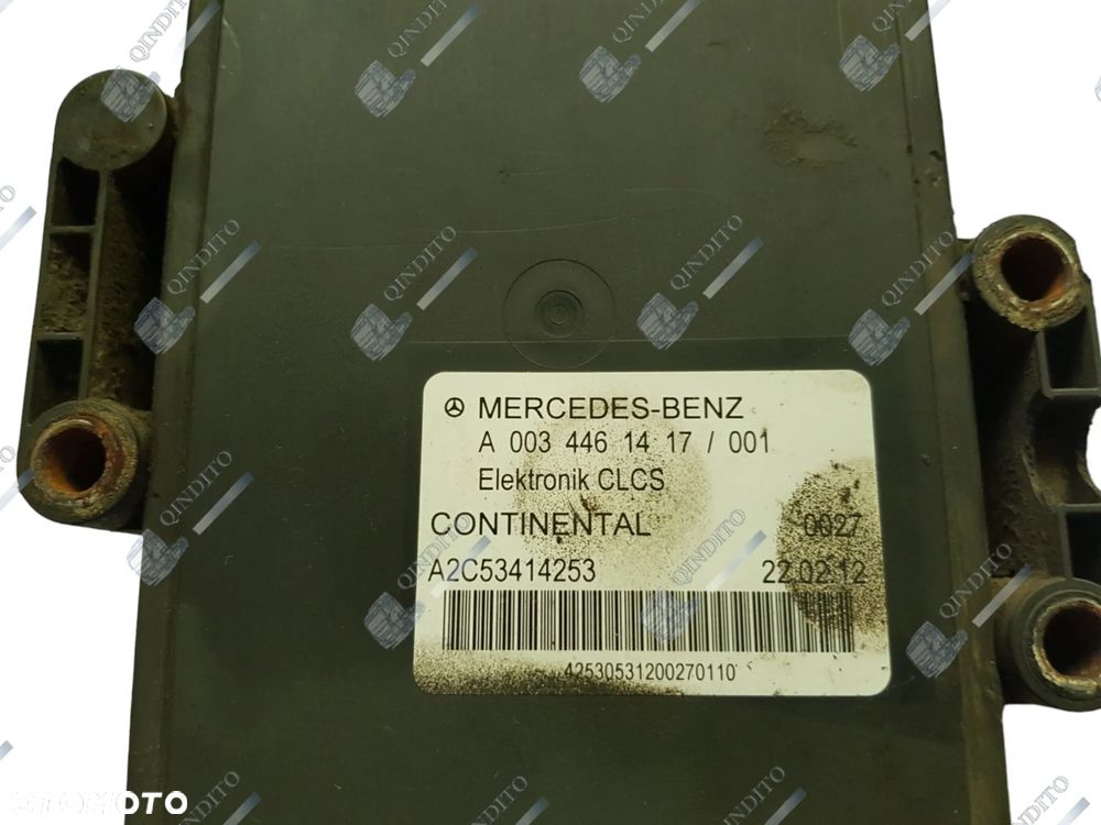 STEROWNIK MODUŁ PODUSZEK CLCS MERCEDES ACTROS MP4 A0034461417 - 4
