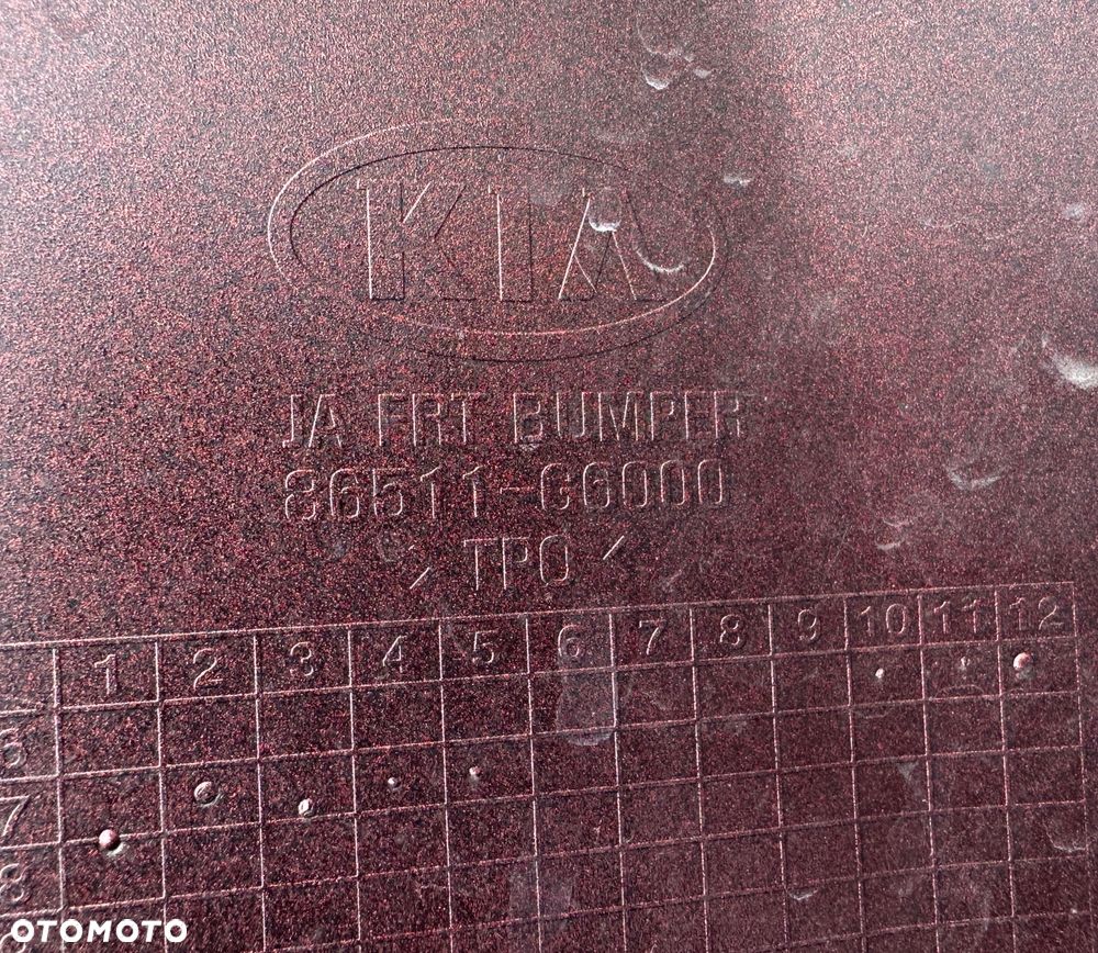 KIA PICANTO 3 III JA 2017 - ZDERZAK KRATKA PRZÓD ORYGINAŁ OE - 7