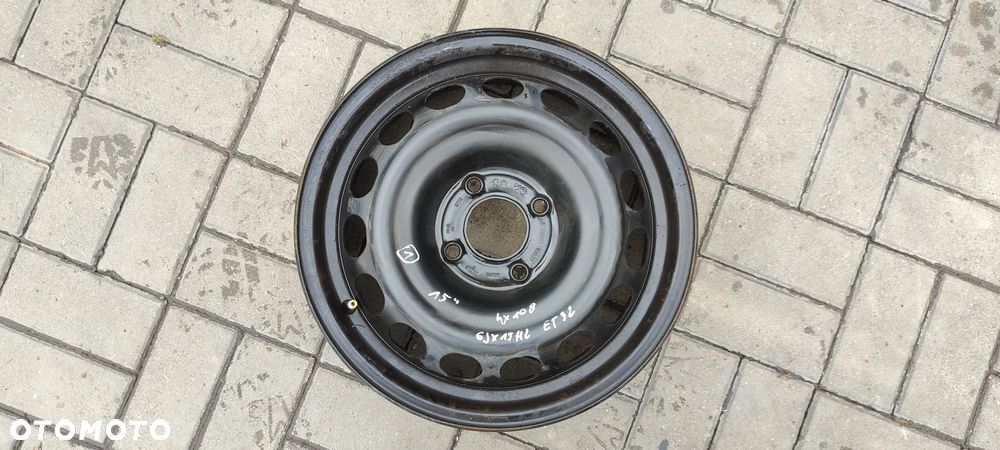 FELGI STALOWE 4x108 6Jx15 CALI ET32 OPEL CORSA F CITROEN PEUGEOT 9825102480 4 SZTUKI KOMPLET - 2