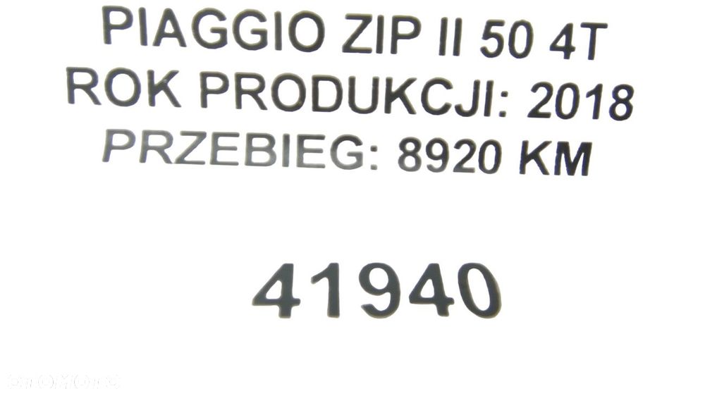 Silnik Piaggio Zip Ii 50 4T Gwarancja 30 Dni - 7