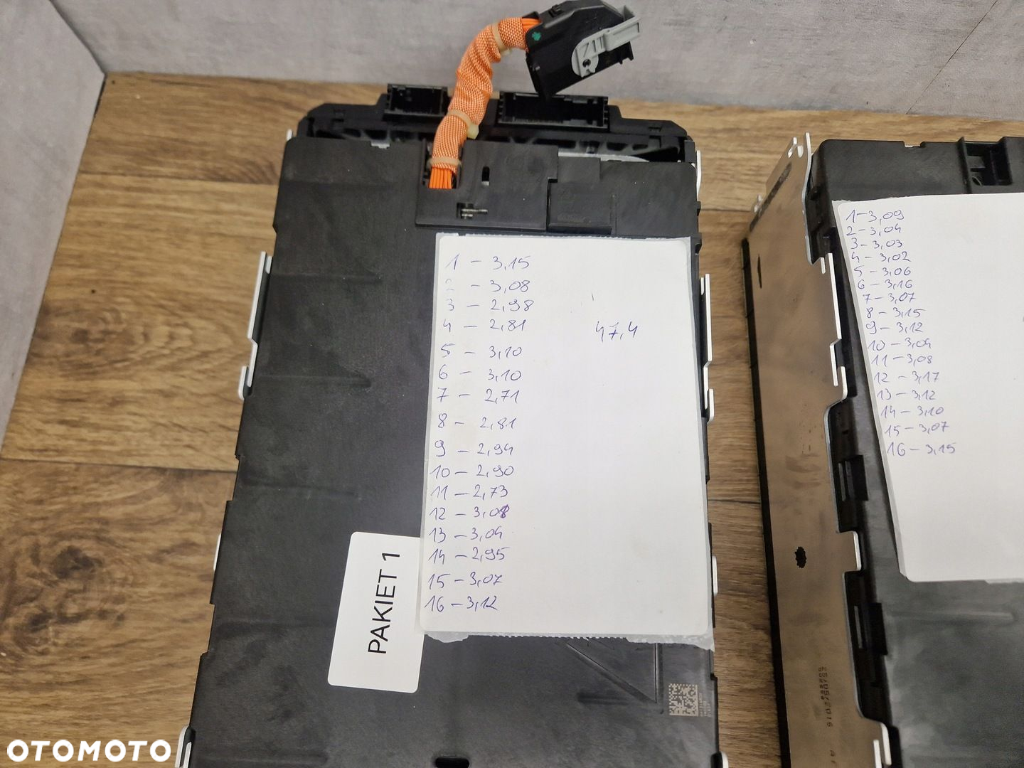 BMW F30 330E MODUŁ STEROWNIK NADZORU OGNIW BATERIA HYBRYDA 8667593 8612168 - 2