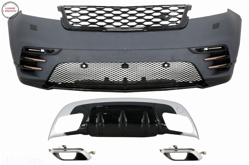 Pachet Exterior Land Range Rover Velar SUV L560 (2017-Up) Dynamic Look cu Lumini d- livrare gratuita - 1