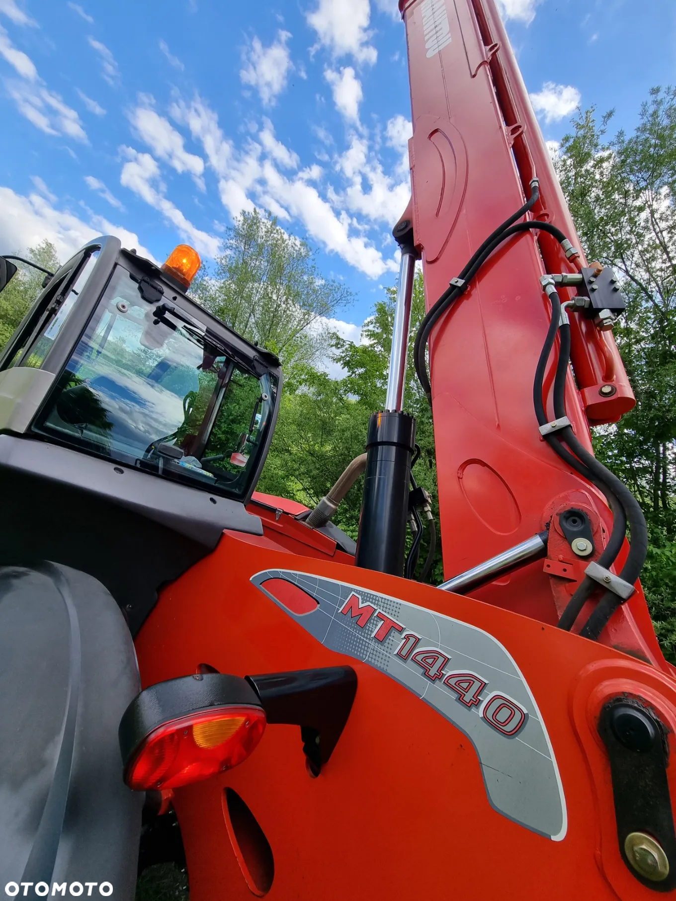 Manitou Ładowarka teleskopowa MT1440 JakNowa 2015r z Norwegii niski przebieg 3100 mtg Oryginał 14 metrów PERKINS SILNIK - 23