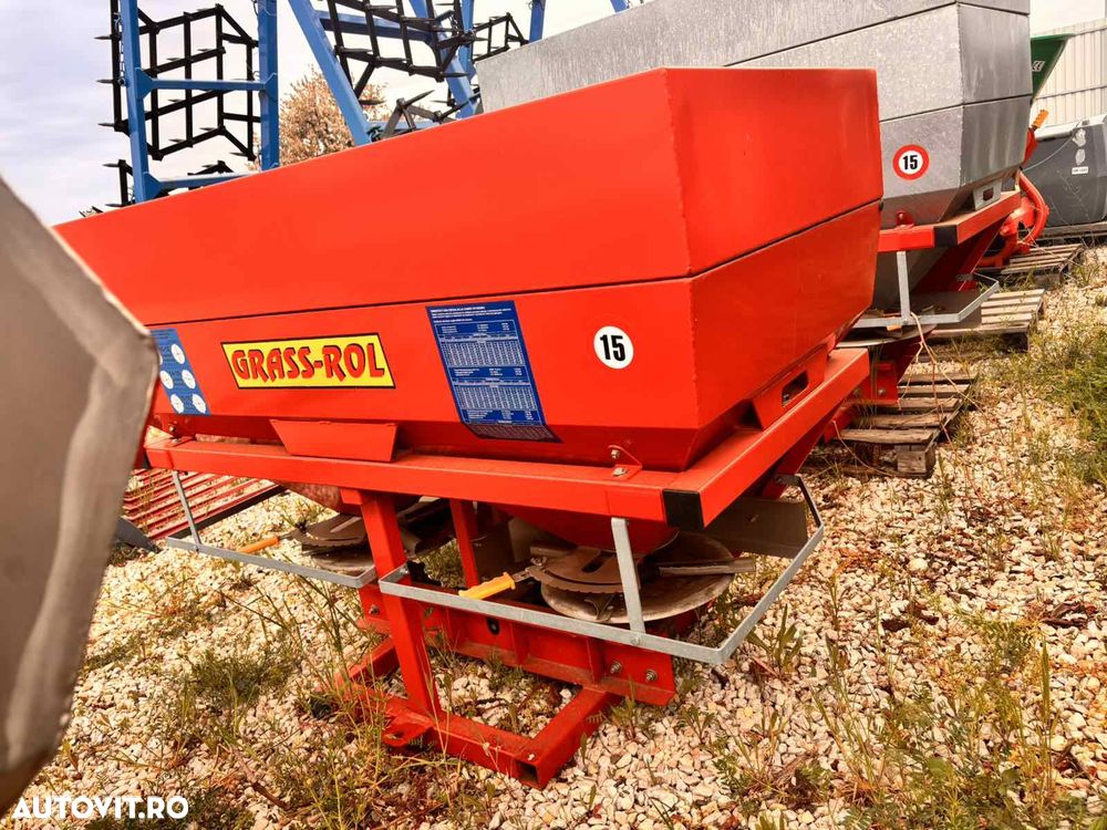 GRASS-ROL Grass-Rol distribuitor de îngrășăminte de 600–1000 L - 2