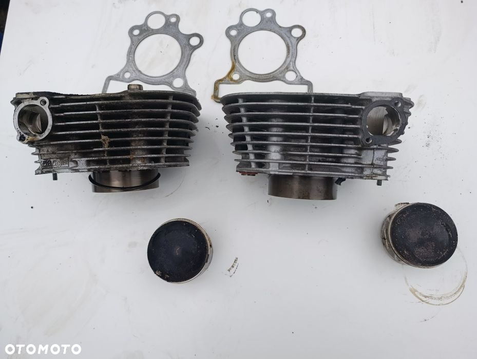 Cylinder Yamaha Virago 535 XV 2yl cylindry tłoki tłok silnika E1 - 6