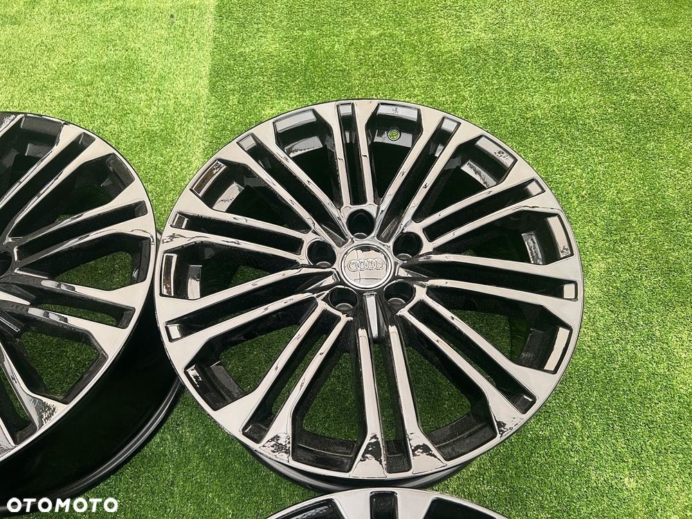 KOMPLET FELG FELGI ALU AUDI 8W0 A4 A5 A6 Q3 18 5X112 ET31 ORYGINALNE - 7