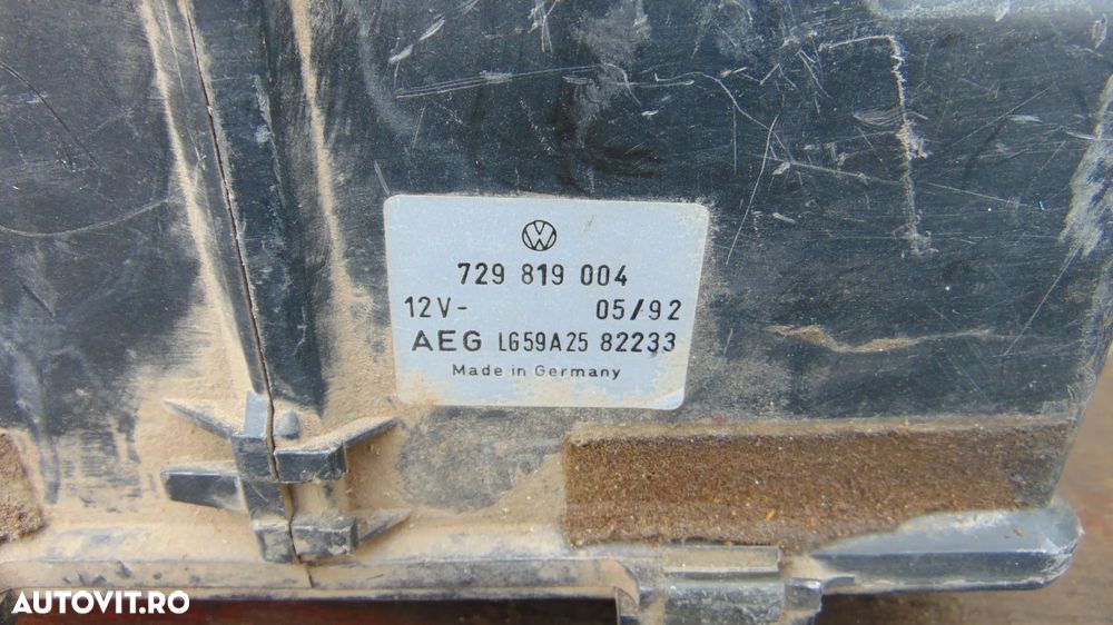 Aeroterma spate VW Transporter T4 Doka an 1995 cod 729819004 - 5