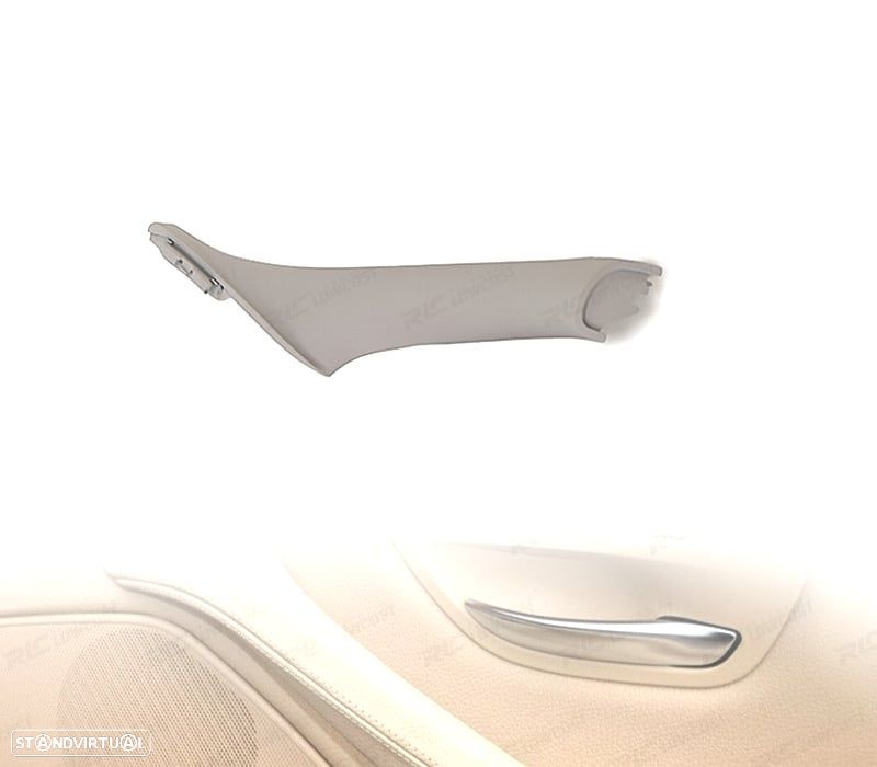 PUXADOR DE PAINEL DE PORTA DIREITO BMW SERIE 5 F10 F11 F18 CINZA - 1