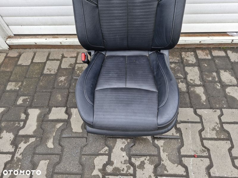 infiniti m30 fotel lewy przód przedni kierowcy skóra skórzany - 2
