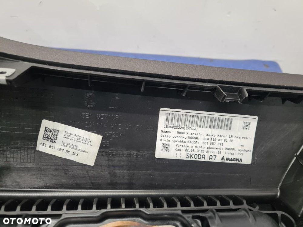 SKODA OCTAVIA III KOMBI SCOUT DESKA ROZDZIELCZA 5E1857007AC - 13