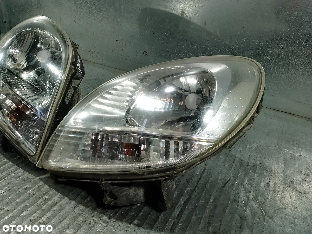 LAMPY PRZÓD KOMPLET RENAULT KANGOO I LIFT 1.5 DCI 8200236590 8200236591 - 13