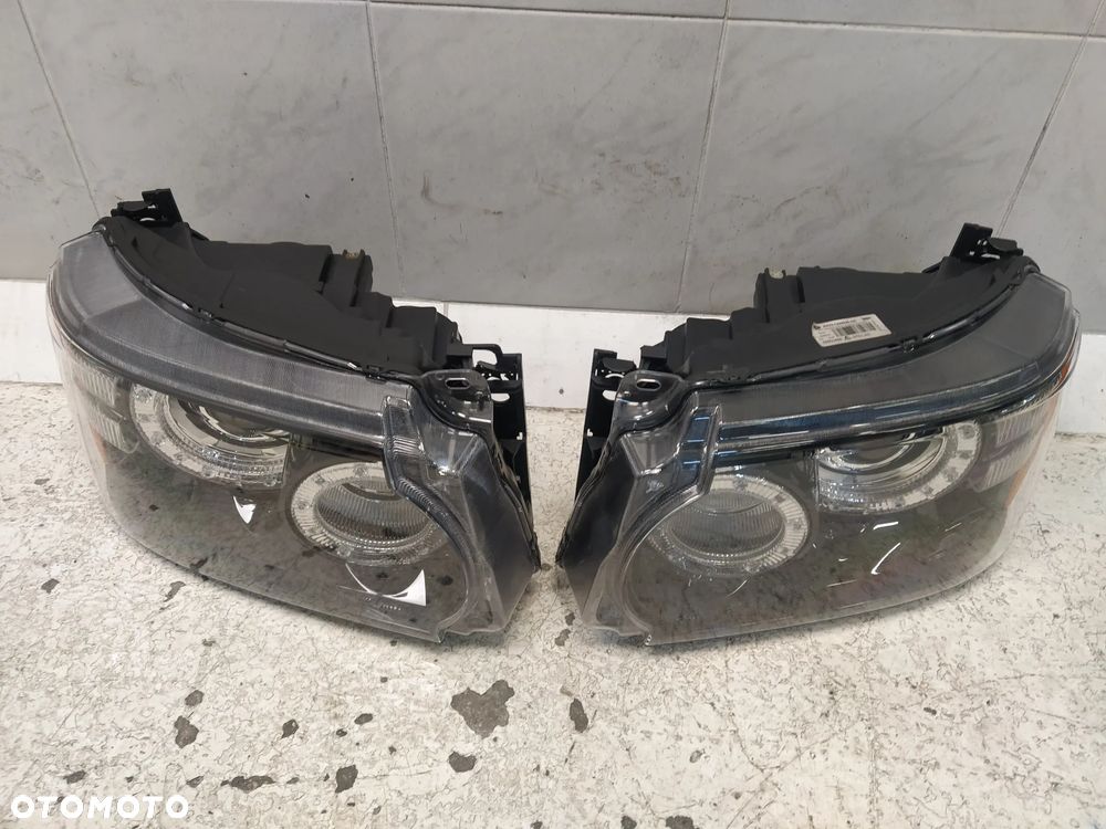 RANGE ROVER SPORT L320 LIFT LAMPA LAMPY REFLEKTOR REFLEKTORY PRZÓD PRZEDNIE LEWA PRAWA XENON PRZETWORNICE KOMPLET ORYGINAŁ - 3