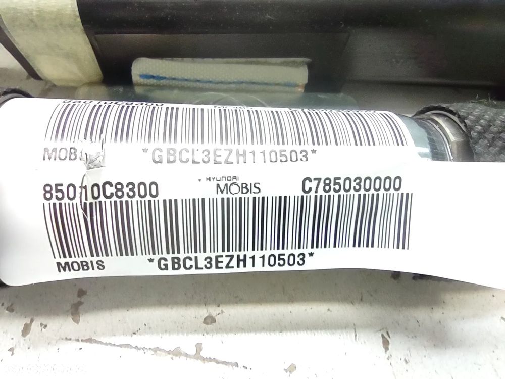 KURTYNA POWIETRZNA AIRBAG 85010-C8300 HYUNDAI I20 II 3 DRZWI COUPE 2015- LEWA ORYGINAŁ - 2