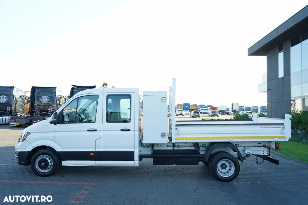 Volkswagen CRAFTER / BASCULATOR DIN ALUMINIU / DUBLU / MANUAL / PE ȘENILE / IMPORTAT - 16