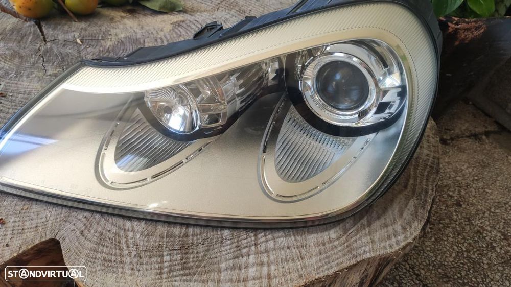 farol esquerdo Halógenio Porsche Cayenne facelift