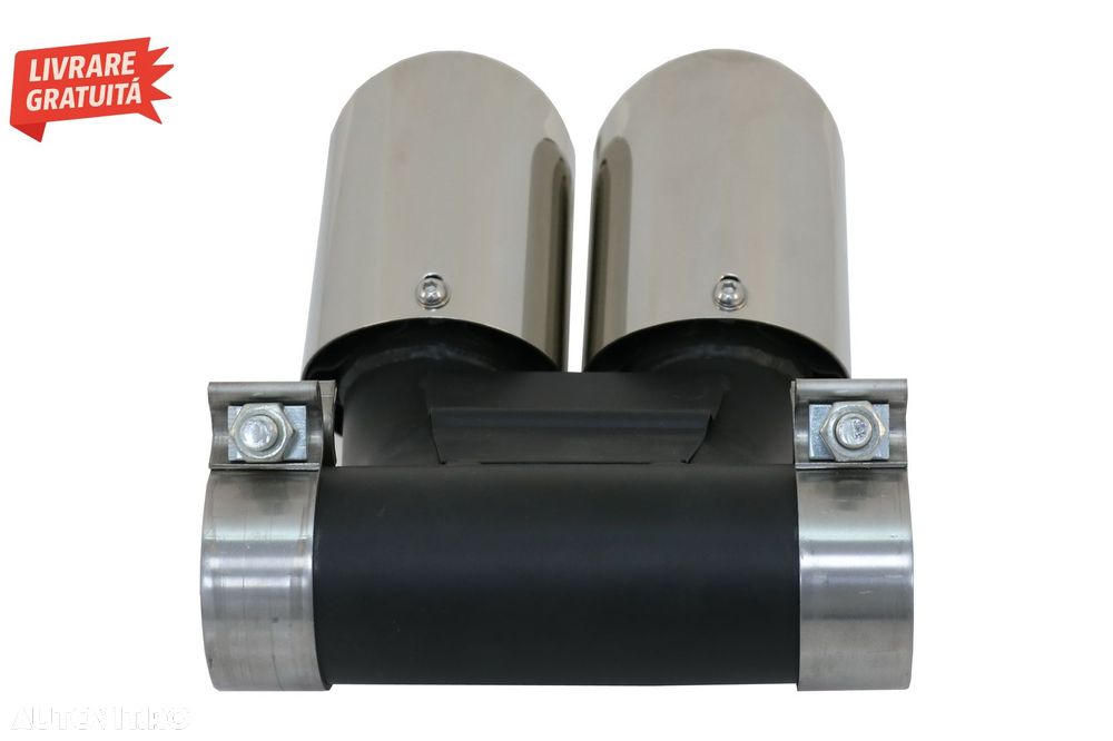 Ornament Evacuare Porsche 718 Cayman Boxster 982 (2016-) Crom- livrare gratuita - 8