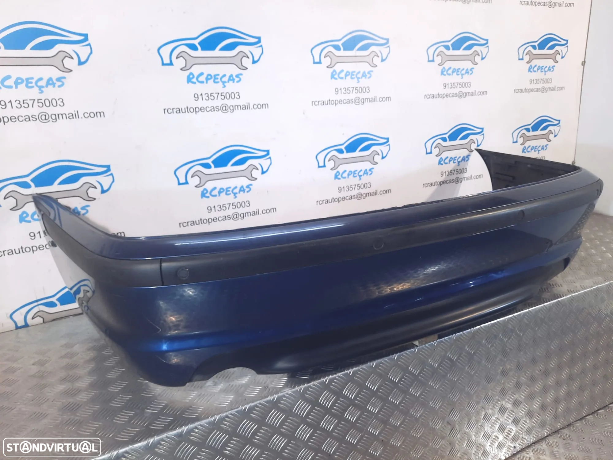 .PARACHOQUES TRASEIRO TRÁS ORIGINAL BMW SERIE 3 E46 PACK M SEDAN CARRO 51127030587 7030587 SENSORES PARA-CHOQUES PARA CHOQUES - 4