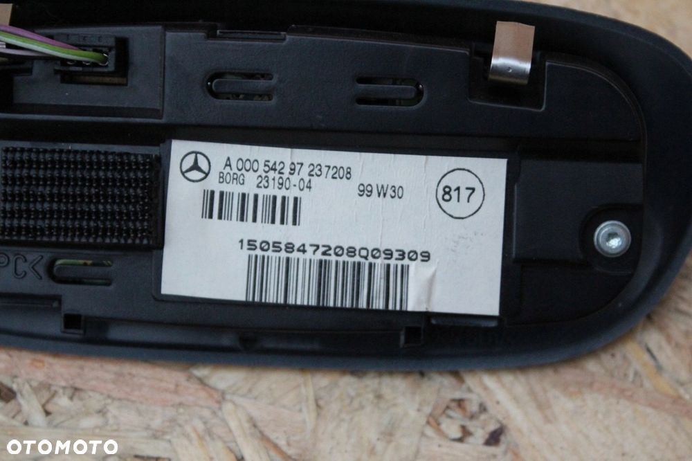 Wyświetlacz czujników PDC mercedes w220 0005429723 - 3