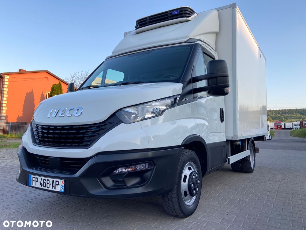 Iveco Daily 35C14 • 2020 • Carrier Xarios 350 • Chłodnia • Mroźnia • -29°C +20°C • Winda Dhollandia • AeroKit • Bliźniak • Sprowadzone - 14