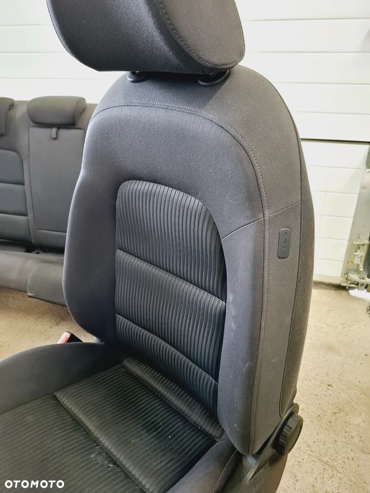 Fotele Kanapa Oparcie Boczki Welur Audi A4 B8 Sedan - 6