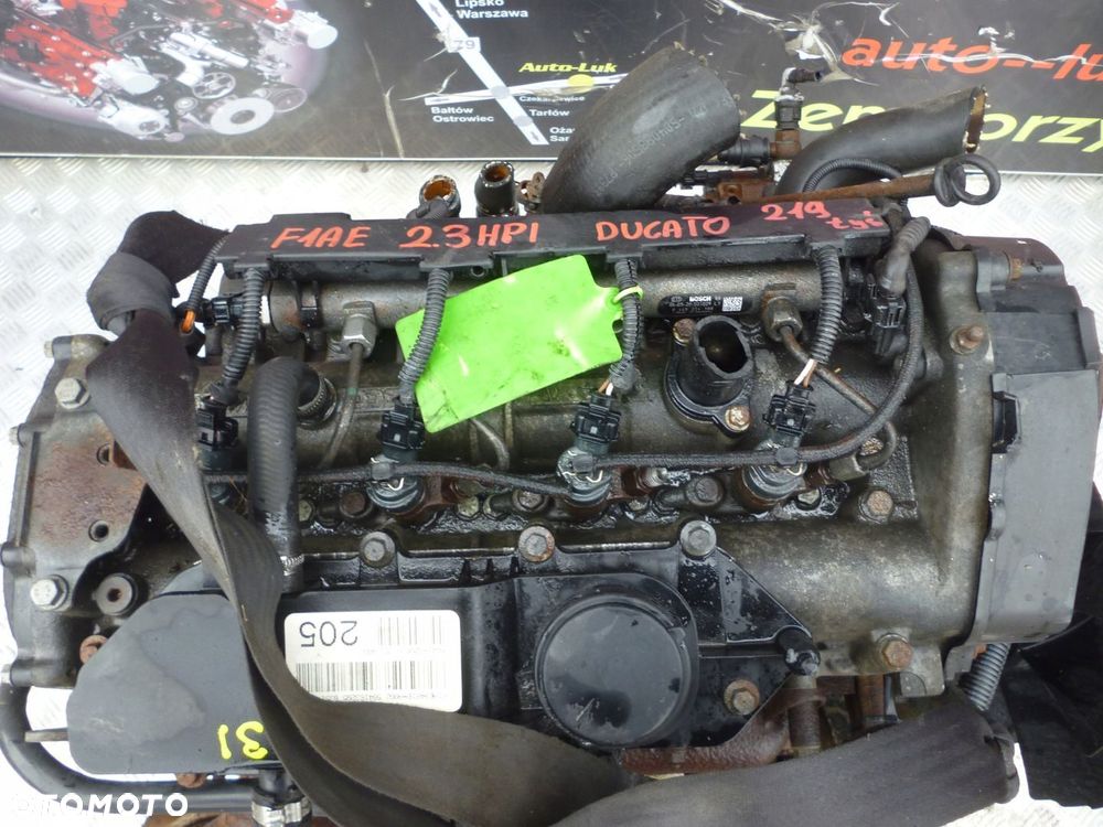 SILNIK KOMPLETNY IVECO 2.3 HPI EURO 3 F1AE 219 TYS - 2