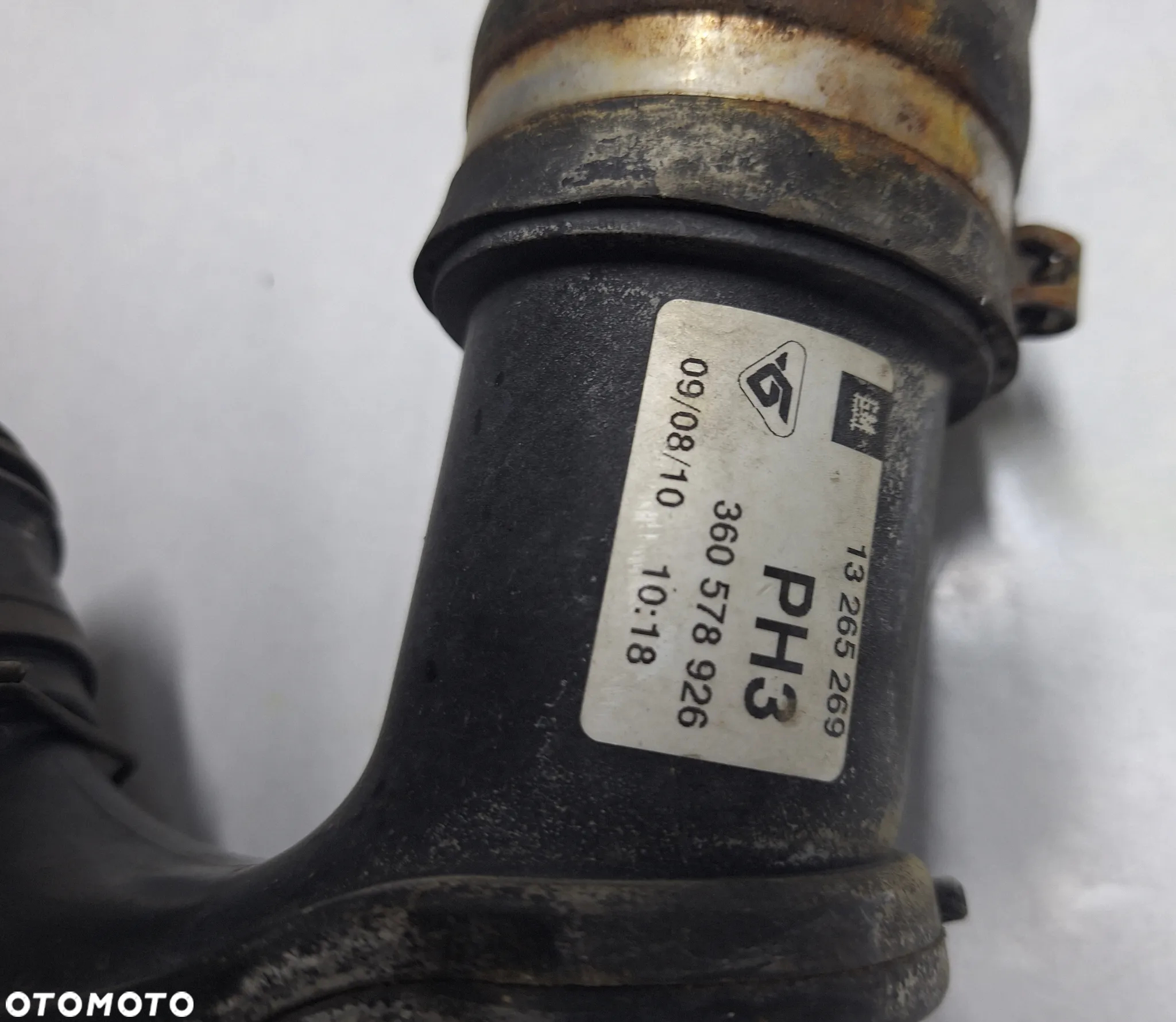RURA,PRZEWÓD INTERCOOLERA 13265269 -OPEL ASTRA J -1,4 TURBO / EUROPA - 3