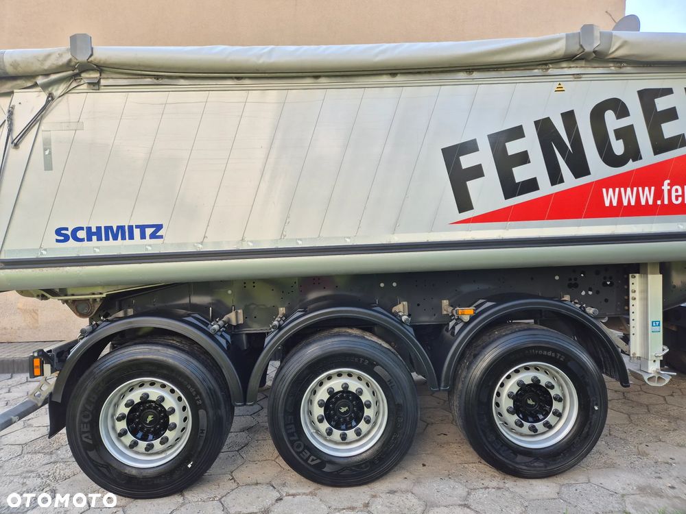 Schmitz Cargobull Waga: 5163kg SKI 24 SL 7.2 / z Niemiec / Podnoszona oś / Aluminiowa wywrotka / KOMPLET Z MAN TGX 470 - 26