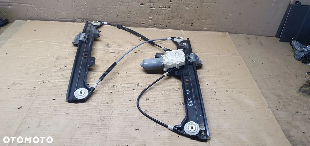 Mechanizm podnośnik szyby prawy przód BMW 5 E60 6922268 7075668E 7034352S - 1