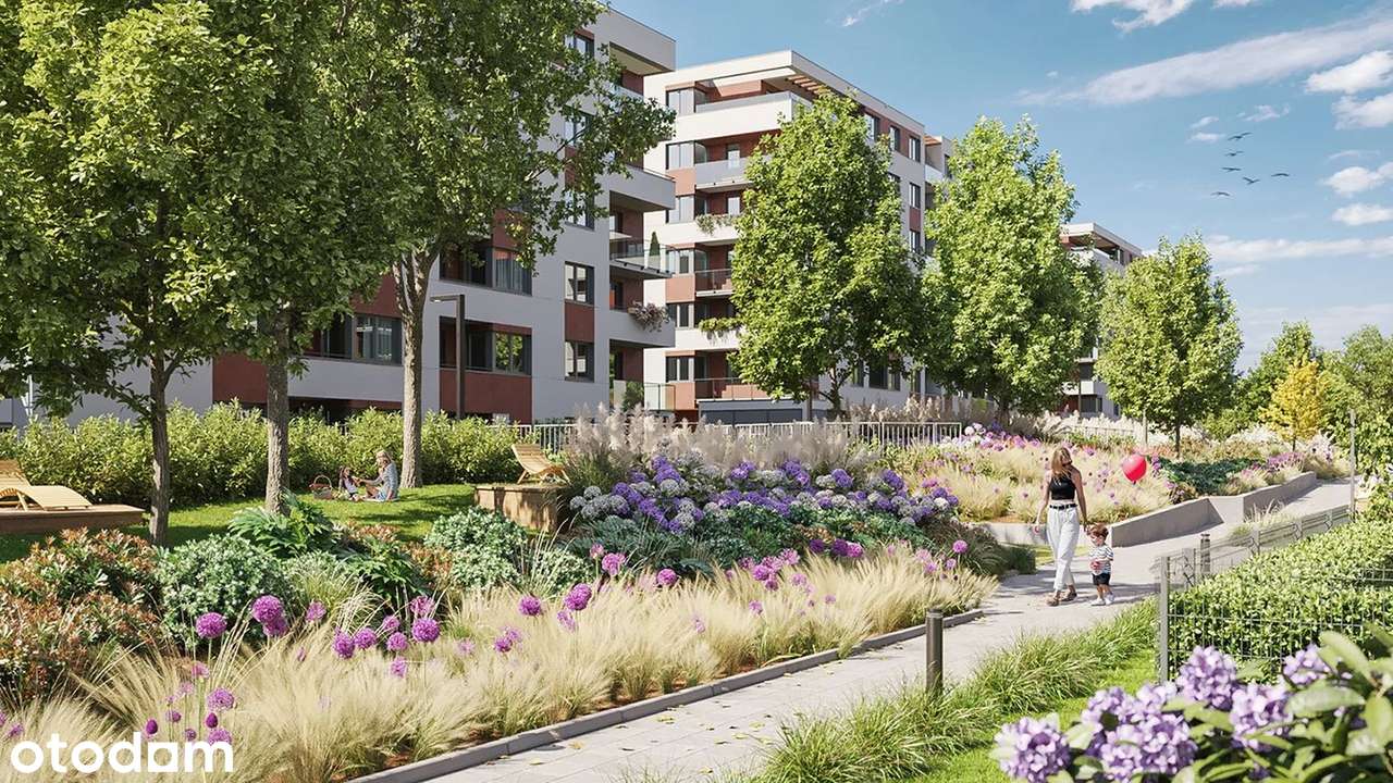 3-pokojowe mieszkanie 70m2 + ogródek