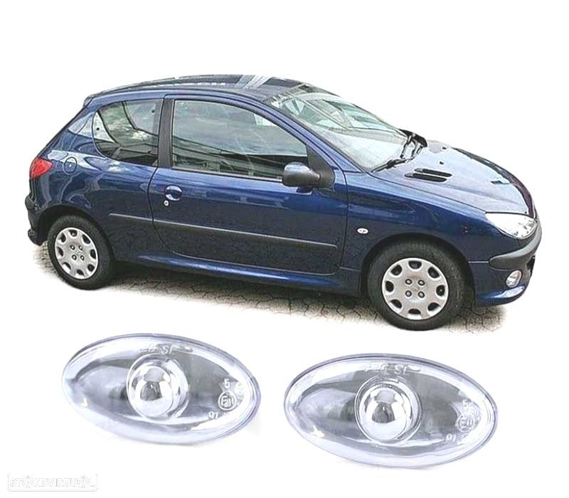 PISCAS LATERAIS PEUGEOT CITROEN TOYOTA BRANCO - 1