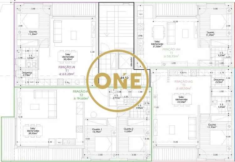 Apartamento T1 em Construção em Calendário - Grande imagem: 2/4